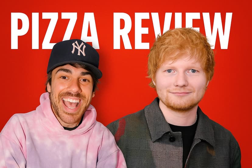 Caleb Simpson x Ed Sheeran Pizza Review Campaign